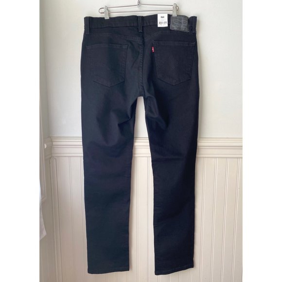 NWT 511 SLIM FIT LEVI’S FLEX MEN'S JEANS Native Cali Stretch Black Size 36x34 - Picture 6 of 11